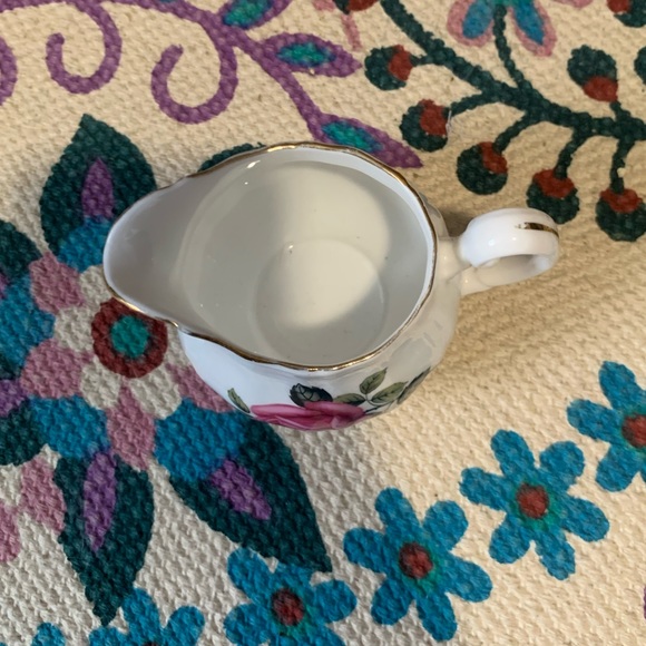 Vintage cream & sugar set - Picture 3 of 8